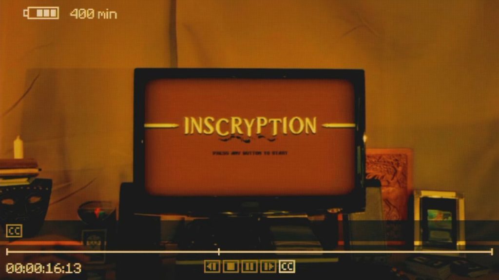 『Inscryption』のゲーム画面