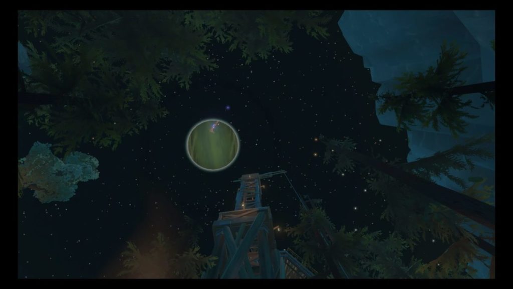 目が覚めた主人公